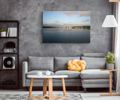 Fishing Boats at anchor. Lakes Entrance. Australia. Canvas Wrap.