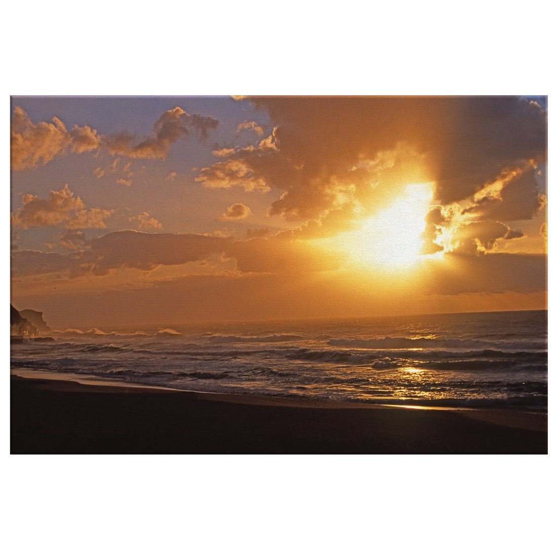 Heavenly Light at the break of a new day. Australia.